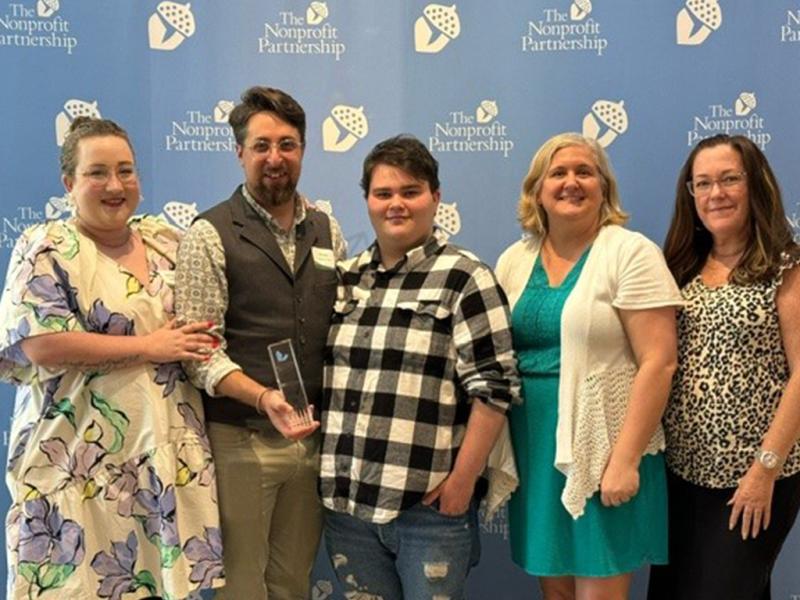 Volunteer Honored by Nonprofit Partnership