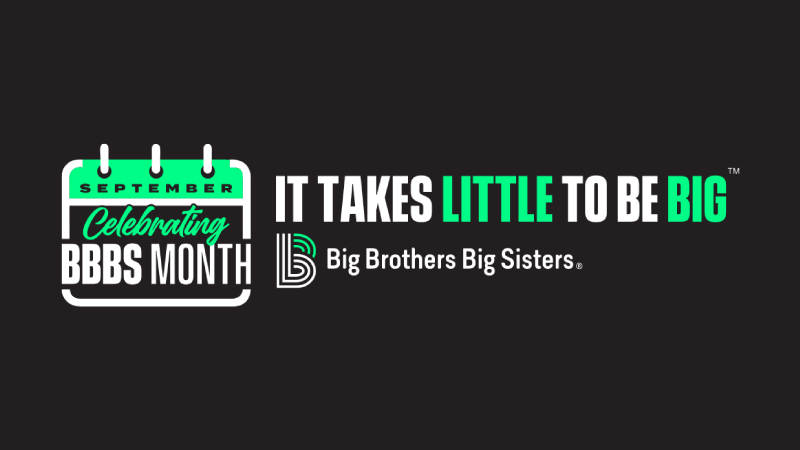 September is Big Brothers Big Sisters Month!